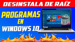 como DESINSTALAR un PROGRAMA en WINDOWS 10 2023 como desinstalar programas de mi pc  20242025 [upl. by Htebzil]