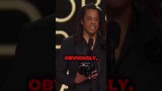 JayZ 2024 Grammy Speech Answers Some Of Eminems Questions 😂 [upl. by Lorollas]