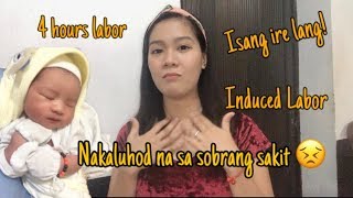 DELIVERY STORY  Induced Labor  Tip sa pagire 😉  MaryKane Vlogs [upl. by Holmun566]