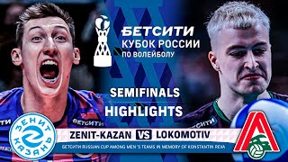 ZenitKazan vs Lokomotiv  Semifinals 2nd match  Highlights  Бетсити Cup of Russia [upl. by Hi21]