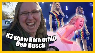 Heel veel lachen in Den Bosch K3 kom erbij show  VLOG 111 [upl. by Adnilreb]