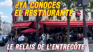 RESTAURANTE EN PARIS LE RELAIS DE L’ENTRECÔTE [upl. by Etterraj]