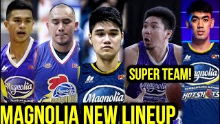 PBA UPDATES I MAGNOLIA OFFICIAL NEW LOOK COMPLETE LINE UP FOR PBA 48TH ALL FILIPINO CUP [upl. by Krahmer]