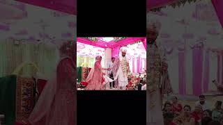 Rakesh na mangalfera fera varmala wedding marriage rasam shorts viral trending [upl. by Sayer]