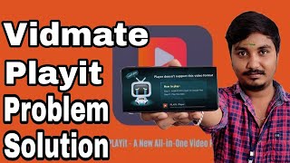 How to play playit video in MX player 2022 Vidmate video Playit problem solutiontamiltechspy [upl. by Nylesoj]