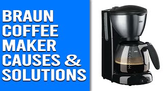 Braun Coffee Maker Error Code E01 Understanding its Origins Implications and Troubleshooting [upl. by Mont]