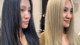 Creamy ash Blonde ……91 igora royal Schwarzkopf Professional [upl. by Ozneral]