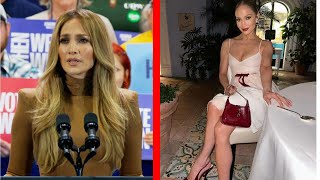 quotJennifer Lopez Defends Puerto Ricans and Empowers Latinos at Kamala Harris’ Las Vegas Rallyquot [upl. by Ob]