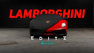 Lamborghini 💙 x Money Rain  Edit  JAT1N KiNG  lamborghini lamborghiniaventador youtubevideo [upl. by Herrick]