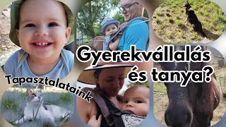 Gyerekvállalás és tanya Tapasztalataink [upl. by Leila]