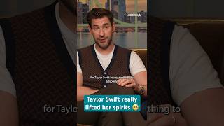 John Krasinski Reveals Sweet Moment Between His amp Emily Blunts Daughter And Taylor Swift shorts [upl. by Aurie243]