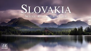 Slovakia 4K Scenic Relaxation Drone Film  🇸🇰 Slovakia Nature Video  Tatras Mountains  Slovensko [upl. by Mignonne]