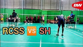 MGU INTERZONE BADMINTON TOURNAMENT SINGLES SIVARAMRCSS 🆚 SANJAYSH badminton bwf tournament [upl. by Eiramyelhsa737]