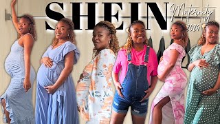 SHEIN MATERNITY HAUL 2024  SHEIN TRYONHAUL  ZIMBABWEAN YOUTUBER  LATELY MRS C [upl. by Lello]