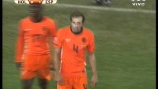 España 1 Holanda 0 Mundial Sudafrica 2010 Gol de Andres Iniesta Relato Victor hugo [upl. by Den]