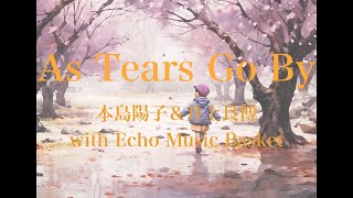 As Tears Go By Marianne Faithfull 1964  Echo Music Basket featuring 本島陽子＆井上良博 2018922 Live [upl. by Paver276]