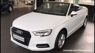 Audi A3 Cabriolet 35 TFSI 2017  Reallife review [upl. by Eitra262]