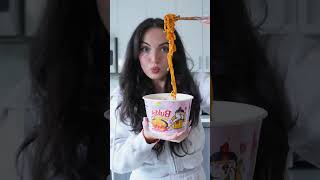 Buldak Carbonara Noodles Mukbang 🍜 NO TALKING [upl. by Liris962]