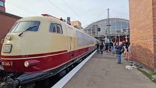 Die 103 2457 Am Berliner Ostbahnhof am 091124 Jetzt geht es nach Rummelsburg [upl. by Sinnelg]