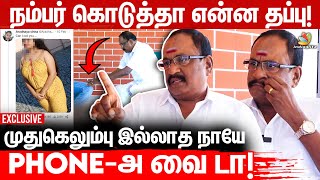 Interview நடுவே Anchor காலில் விழுந்த Marimuthu 😲  Marimuthu Interview  Ethirneechal Controversy [upl. by Annovy]