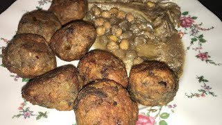 Boulettes d’Aubergine et sauce aux poichiches [upl. by Reginauld]