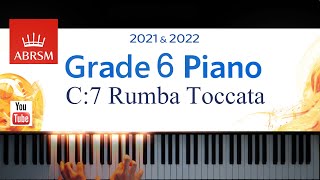 ABRSM 20212022 Grade 6 C7 Rumba Toccata  Paul Harvey Piano exam piece [upl. by Sophronia]