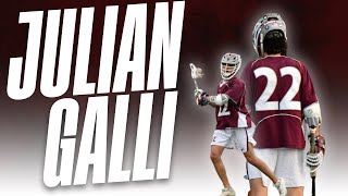 Julian Galli Class of 2025 2024 Winter Lacrosse Highlights [upl. by Sellma]