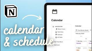 10 Best Tips to Use Calendar in Notion  StepbyStep Tutorial 2024 [upl. by Sakiv]