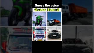 Guess the vehicle voice iq level test 1M follow me please [upl. by Krigsman233]