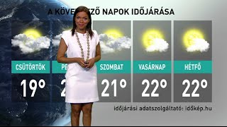 ATV időjárásjelentés 20160921 [upl. by Aubin]