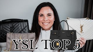 TOP 5 YSL Designer Handbags to Buy First 🤍 [upl. by Ylyl]