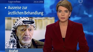 Tagesschau vor 20 Jahren 29102004  Susanne Daubner [upl. by Dann36]