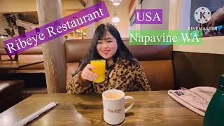 Ribeye Restaurant Napavine WA USA 🇺🇸 December 20 2023 [upl. by Lletnwahs44]