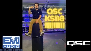 QSC KS118 Powered Subwoofer Overview [upl. by Walke]