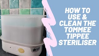 How to use and clean the Tommee Tippee Steriliser [upl. by Aicnelav]