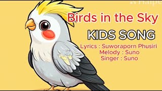 KIDS SONG Birds in the Sky [upl. by Hannala]