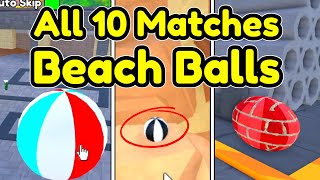 How to Find ALL 10 MATCHES Beach Balls Toilet Tower Defense [upl. by Blakelee211]