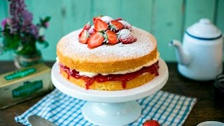 Kerrygold Classic Victoria Sponge Cake [upl. by Adnoel789]