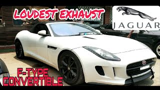 Jaguar FType V6 ConvertibleReviewLoudest ExaustPreOwnedSuperCar [upl. by Shoshana307]