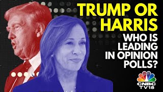 Who Will Win US Elections Kamala Harris Or Trump What Polls Say  Key Battleground States  N18G [upl. by Eerehc957]