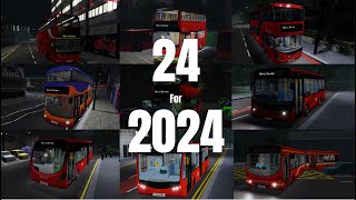 Must See 24 Buses to Buy for 2024 in Croydon ROBLOX [upl. by Ettena]