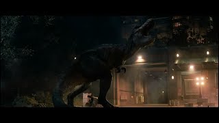 Jurassic World Fallen Kingdom Mills gets eaten [upl. by Alleinad]