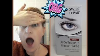 Augenbrauen färben  Mini DM Haul [upl. by Leeke]