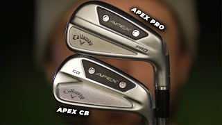 NEW Callaway Apex Pro amp CB Iron Review [upl. by Ade519]