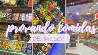 PROVANDO COMIDINHAS DE KIOSCOS DE BUENOS AIRES  LOJINHA DE CONVENIÊNCIA [upl. by Martina]