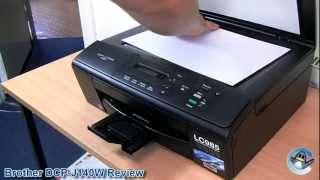 Brother DCPJ140W Printer Review [upl. by Aihsotan]