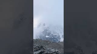 Il ghiacciaio del Morteratsch lungo la ferrovia del Bernina [upl. by Rusell]