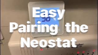 Pair in 30 seconds Heatmiser NeoStat [upl. by Laks588]