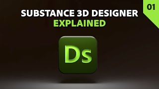 What is Substance 3D Designer Pt 1  For Beginners  Adobe Substance 3D [upl. by Dnesnwot]