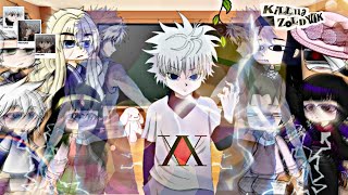 ⚡zoldyck family react to Killua⚡gacha nebula alerta spoiler e contém flash 🌑🌕🇧🇷🇺🇸 [upl. by Asilej324]